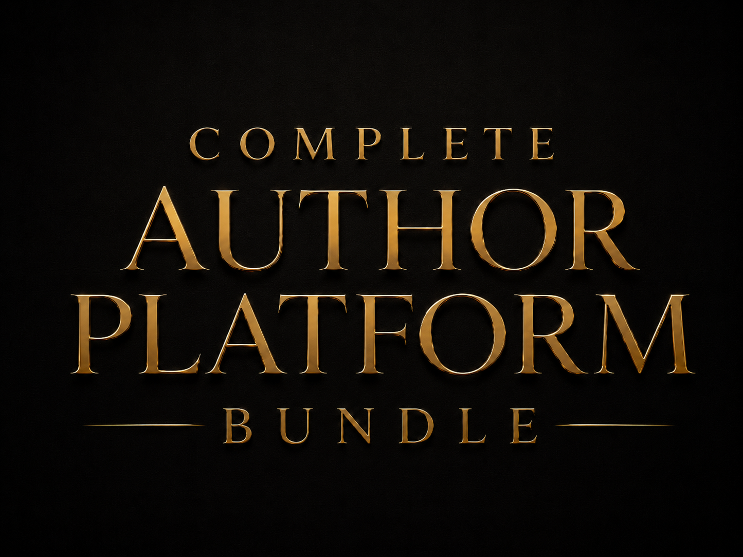 Complete Author Platform Bundle