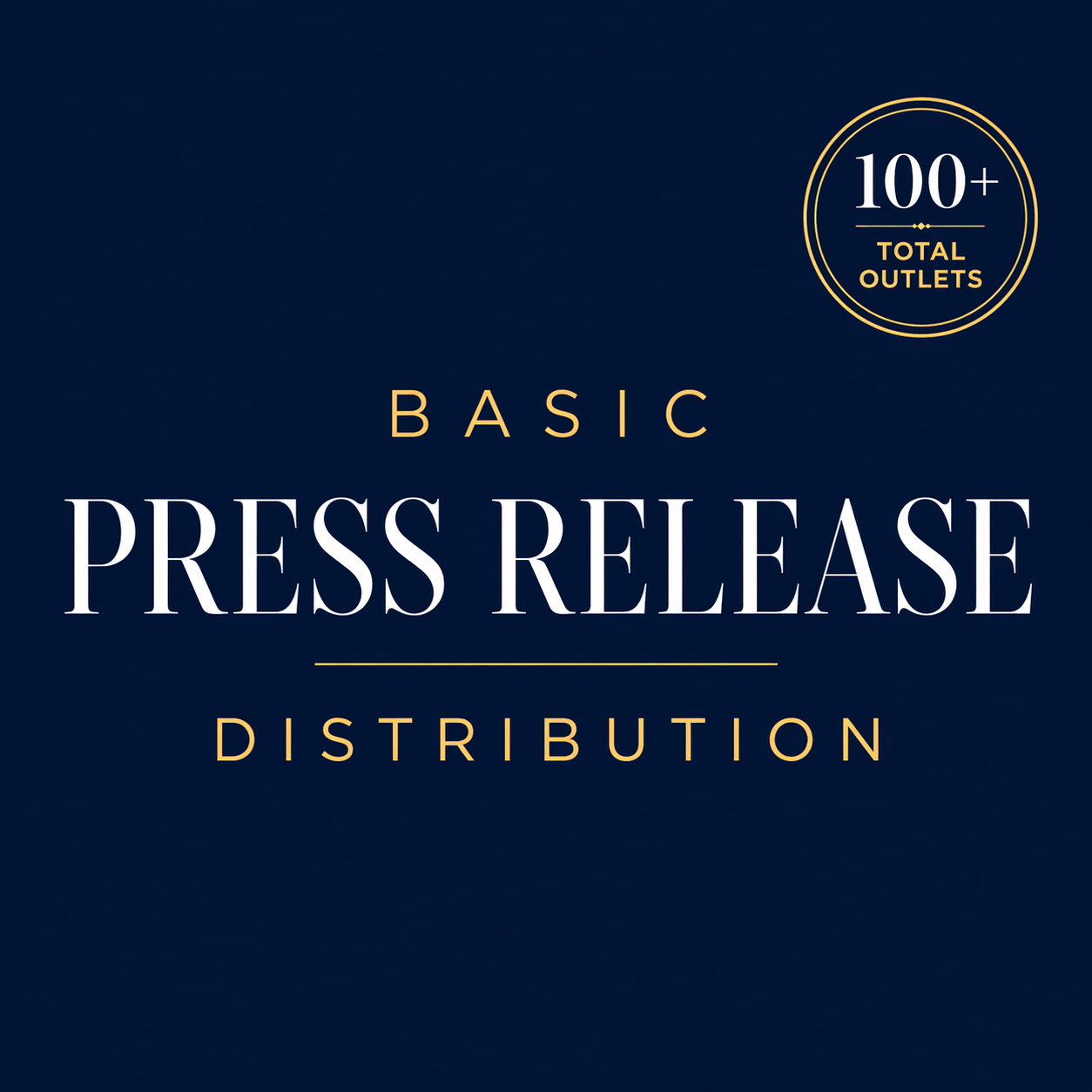Basic Press Release Distribution